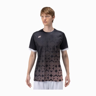 Koszulka sportowa Yonex Practice Print 16746 (100% poliester) 2025 czarna męska
